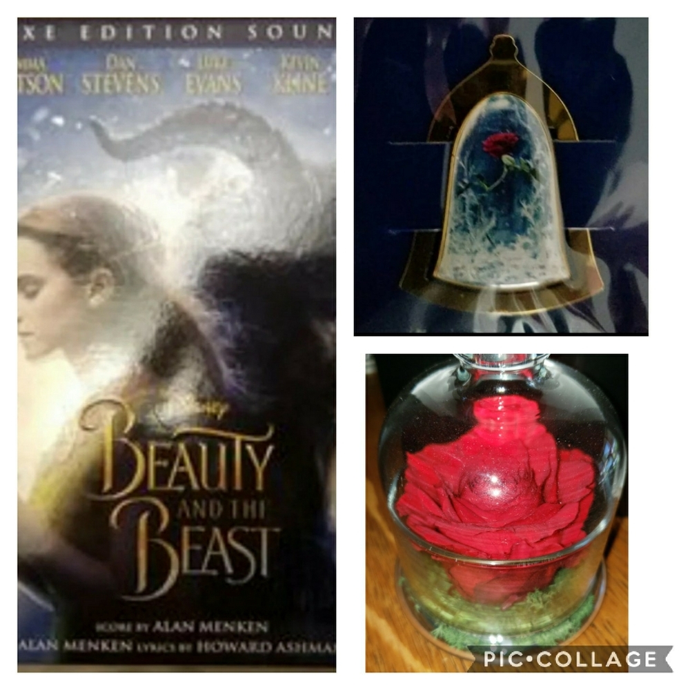 New BEAUTY AND THE BEAST 3 PC SET Never Avail In Stores